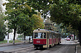 Tatra-T3SU #661-662 1-го маршрута на улице Большой Панасовской возле улицы Кокчетавской