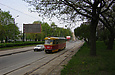 Tatra-T3SU #663 2-го маршрута на Пролетарской площади