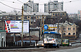 Tatra-T3SUCS #667 5-го маршрута на улице Плехановской поднимается на Балашовский путепровод
