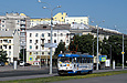 Tatra-T3SU #667 8-го маршрута на улице Плехановской возле станции метро "Спортивная"