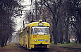 Tatra-T3SU #671-672 26-го маршрута на Московском проспекте в районе остановки "улица 17-го Партсъезда"