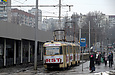 Tatra-T3SU #671-672 26-го маршрута на улице Героев труда возле улицы Академика Павлова
