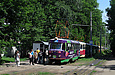 Tatra-T3SU #675-687 23-го маршрута на Московском проспекте в районе улицы Хабарова