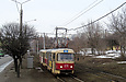Tatra-T3SU #676-677 23-го маршрута на проспекте Тракторостроителей возле улицы Танковой