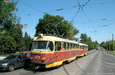 Tatra-T3SU #679-680 27-го маршрута на улице Академика Павлова перед выездом на Московский проспект