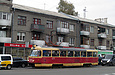 Tatra-T3SU #679 27-го маршрута на улице Молочной возле проспекта Гагарина