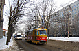Tatra-T3SU #681 5-го маршрута в начале улицы Кирова