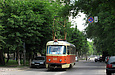 Tatra-T3SU #681 8-го маршрута на улице Кошкина перед временной остановкой "Улица Плехановская"
