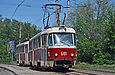 Tatra-T3SU #681-682 26-го маршрута на Журавлевском спуске