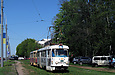 Tatra-T3SU #681-682 маршрута 16-А на улице Сумской напротив разворотного круга "Парк имени Горького"
