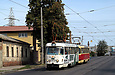 Tatra-T3SU #681-682 27-го маршрута на улице Гольдберговской в районе улицы Основянской