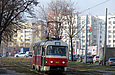 Tatra-T3SUCS #683 8-го маршрута на Московском проспекте напротив улицы Тюринской