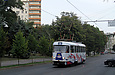 Tatra-T3SU #683 8-го маршрута на улице Плехановской в районе улицы Молочной