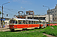 Tatra-T3SU #685-686 26-го маршрута на конечной станции "602 микрорайон"