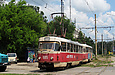 Tatra-T3SU #685-686 26-го маршрута на улице Шевченко на перекрестке с улицей Тахиаташской