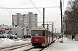 Tatra-T3SU #675-687 23-го маршрута на проспекте Тракторостроителей в районе улицы Блюхера
