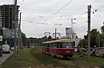 Tatra-T3SU #693-694 20-го маршрута на улице Клочковской в районе Сосновой Горки