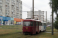 Tatra-T3SU #700-699 23-го маршрута на проспекте Тракторостроителей в районе улицы Валентиновской