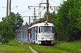 Tatra-T3SU #700-699 26-го маршрута на проспекте Тракторостроителей возле станции метро "Им. А.С. Масельского"