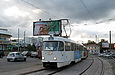 Tatra-T3SU #700-699 26-го маршрута на улице Моисеевской возле станции метро "Киевская"