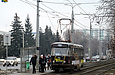 Tatra-T3SUCS #701 5-го маршрута на улице Плехановской возле улицы Молодой гвардии