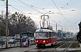 Tatra-T3SUCS #701 16-го маршрута на улице Академика Павлова в районе улицы Амурской