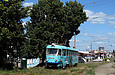 Tatra-T3SUCS #702 маршрута 16-А на улице Академика Павлова в районе улицы Тюринской