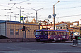 Tatra-T3SU #703 5-го маршрута на выезде с РК "Южный вокзал"