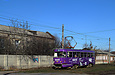 Tatra-T3SU #703 8-го маршрута на улице Академика Павлова в районе Сабуровского переулка