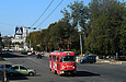 Tatra-T3SU #703 8-го маршрута на Московском проспекте возле улицы Полевой