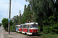 Tatra-T3SUCS/Т3-ВПСт #705-706 26-го маршрута на проспекте Тракторостроителей в районе улицы Немышлянской