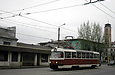 Tatra-T3SU #710 7-го маршрута на улице Конева возле улицы Полтавский шлях