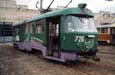 Tatra-T3 #726 в Салтовском трамвайном депо