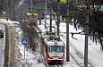 Tatra-T3SU #733-738 26-го маршрута на проспекте Тракторостроителей возле станции метро "Им. А.С. Масельского"