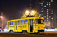 Tatra-T3SU #733-684 26-го маршрута на перекрестке проспекта Тракторостроителей и улицы Героев Труда