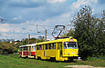 Tatra-T3SU #733-684 23-го маршрута на проспекте Тракторостроителей возле перекрестка с улицей Владислава Зубенко