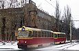 Tatra-T3SU #733-684 26-го маршрута на Московском проспекте возле станции метро "Тракторный завод"