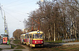 Tatra-T3SU #733-684 26-го маршрута на улице Сумской возле площади 1-го Мая