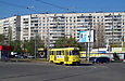 Tatra-T3SU #743 16-го маршрута на перекрестке улиц Академика Павлова и Героев Труда