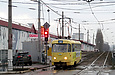 Tatra-T3SU #743 маршрута 16-А на улице Академика Павлова возле улицы Амурской