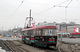 Tatra-T3SU #743 16-го маршрута на улице Героев труда возле улицы Академика Павлова