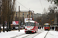 Tatra-T3SU #745 на улице Академика Павлова в районе остановки "переулок Конюшенный"