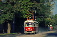 Tatra-T3SU #745 27-го маршрута на улице 1-ой Конной Армии