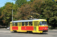 Tatra-T3SU #765 27-го маршрута на Московском проспекте возле пересечения с улицей Академика Павлова