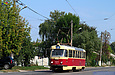 Tatra-T3SU #767 27-го маршрута на улице Москалевской в районе улицы Власенко