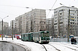 Tatra-T3SU #771-663 26-го маршрута на проспекте Тракторостроителей в районе остановки "Сады"