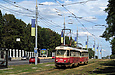 Tatra-T3SU #771-663 26-го маршрута на улице Сумской возле конечной станции "Парк им. Горького"