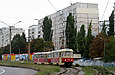 Tatra-T3SU #771-663 26-го маршрута на проспекте Тракторостроителей в районе улицы Зубенко