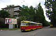 Tatra-T3SU #772-773 26-го маршрута на улице Мироносицкой на перекрестке с улицей Веснина