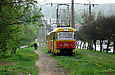 Tatra-T3SU #772+773  23-го маршрута на проспекте Тракторостроителей поднимается к перекрестку с улицей Краснодарской